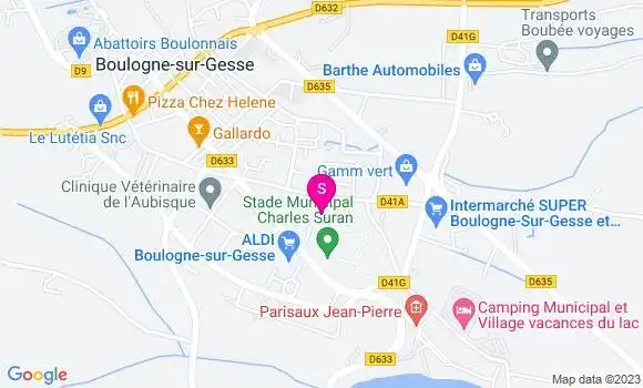 Localisation Intermarché Station