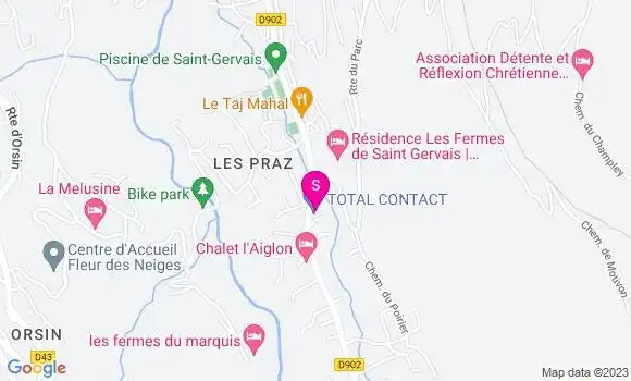 Localisation Garage Grandjacques