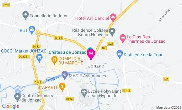 Localisation Intermarché Station