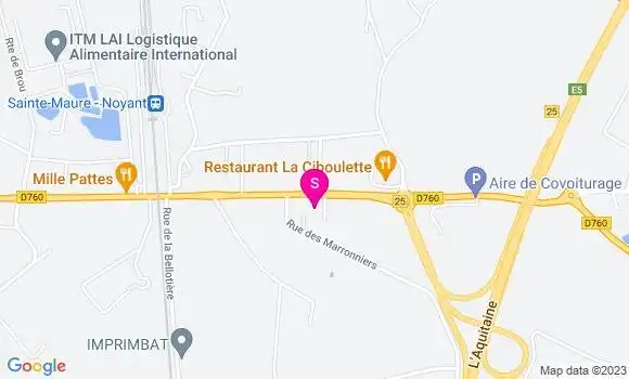 Localisation Garage Larose