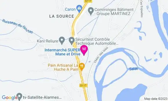 Localisation Intermarché Station