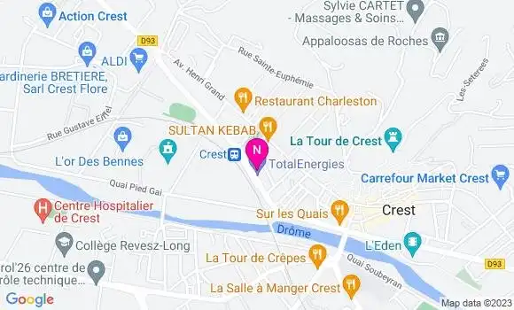 Localisation TotalEnergies