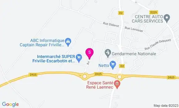 Localisation Intermarché Station