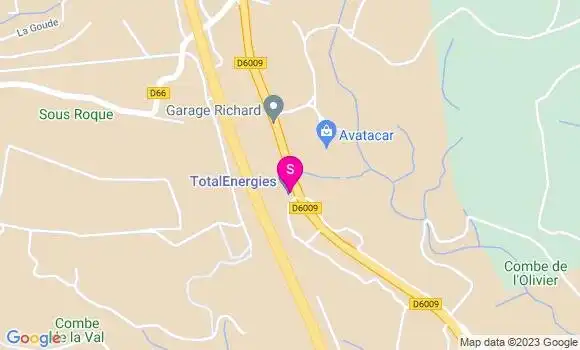 Localisation TotalEnergies