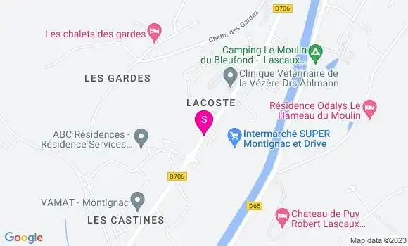 Localisation Intermarché Station