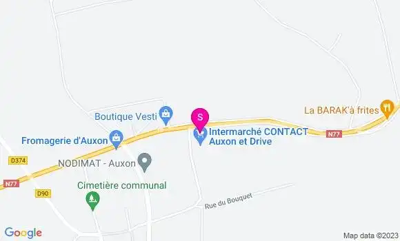 Localisation Intermarché Station