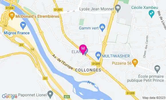 Localisation Elan
