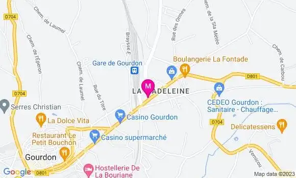 Localisation Ets Jean Claude Fau