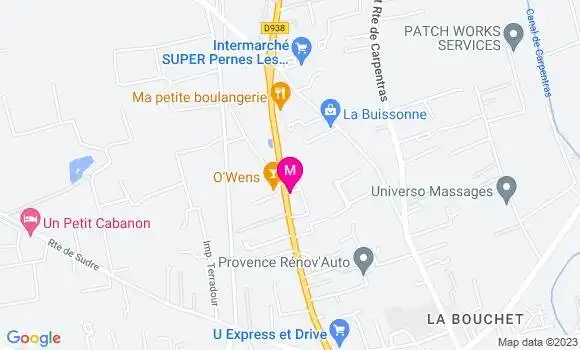 Localisation Station Michel Courty