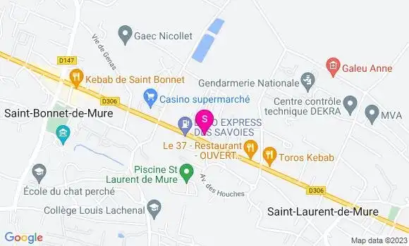 Localisation Jean Moulin Automobiles
