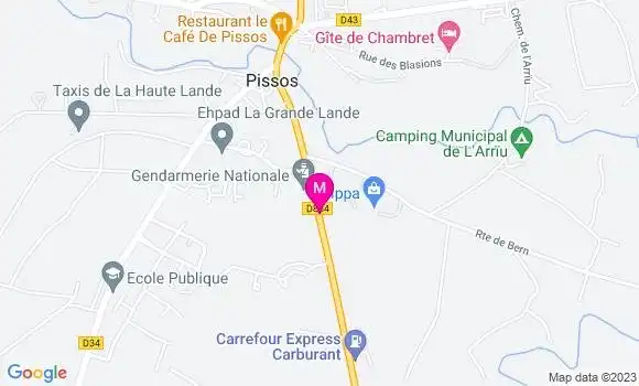 Localisation Carrefour Express