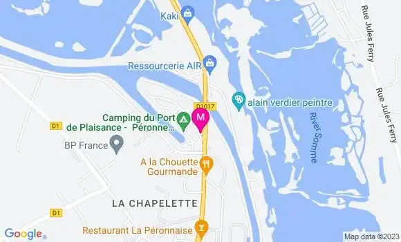 Localisation Relais de la Chapelette