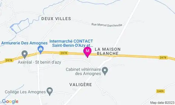 Localisation Intermarché Station
