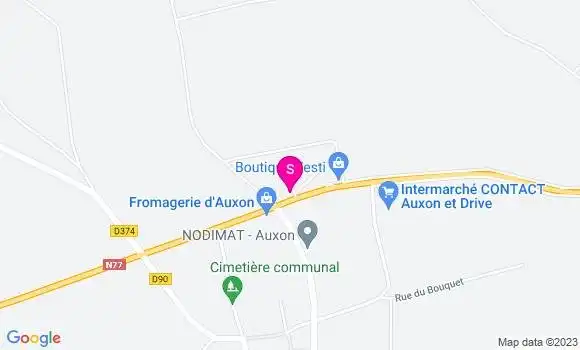 Localisation Garage du Péage