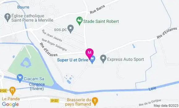 Localisation Super U