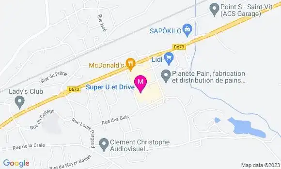 Localisation Super U