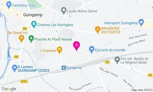 Localisation Guingamp Services