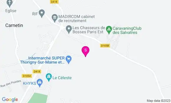 Localisation Intermarché Station