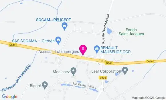 Localisation Access TotalEnergies
