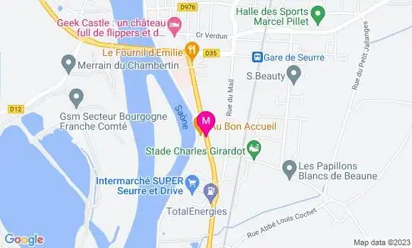 Localisation Intermarché Station