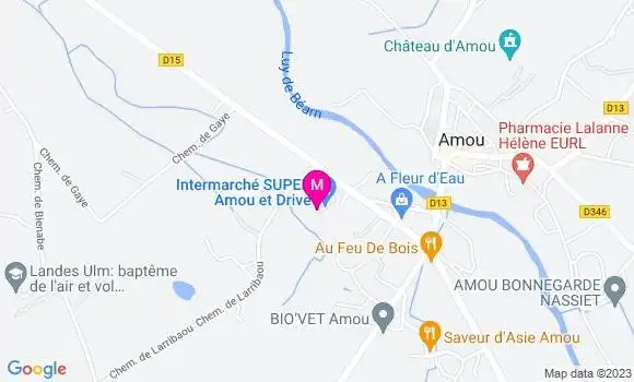 Localisation Intermarché Station