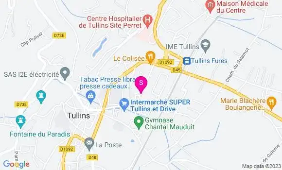 Localisation Intermarché Station