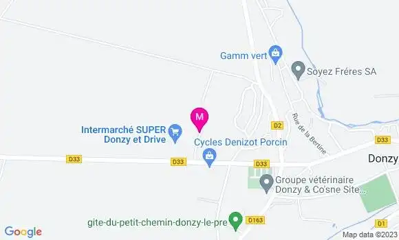 Localisation Intermarché Station