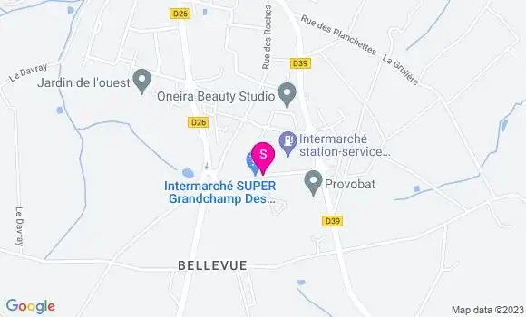 Localisation Intermarché Station