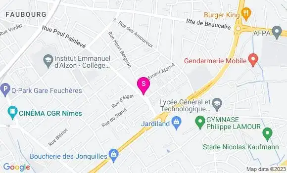 Localisation Campus