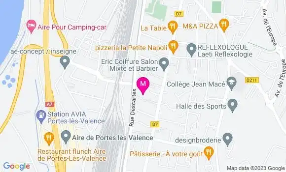 Localisation Eni Station