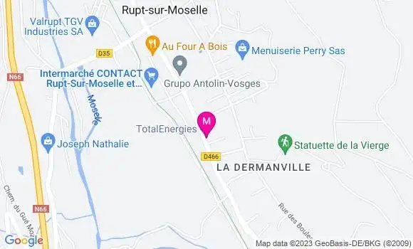 Localisation TotalEnergies