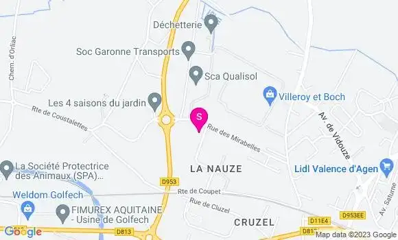 Localisation Val Fleuri