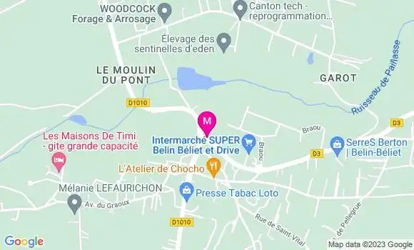 Localisation Intermarché Station