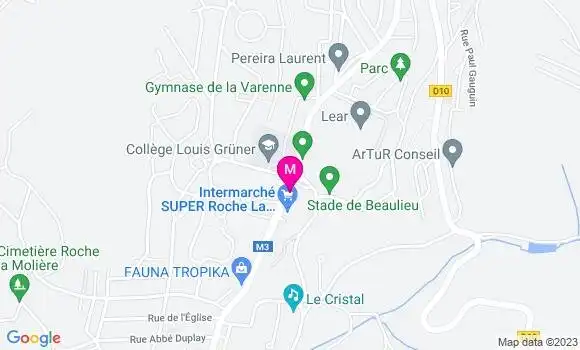 Localisation Intermarché Station