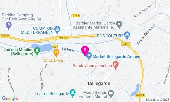 Localisation Market Arenes