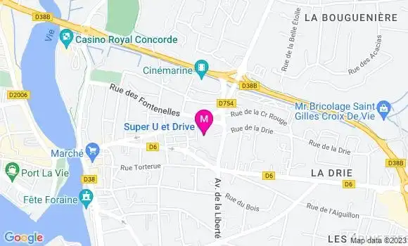 Localisation Super U