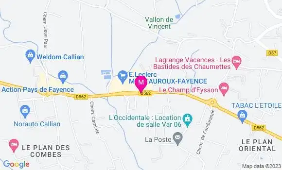 Localisation Station la Plaine