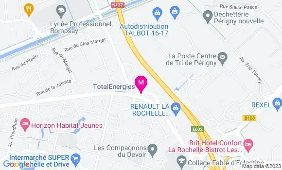 Localisation TotalEnergies