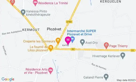 Localisation Intermarché Station