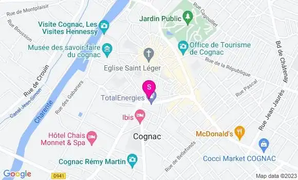 Localisation TotalEnergies
