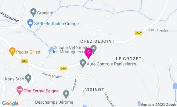 Localisation Garage Bailly Jean Paul