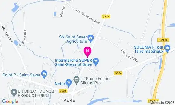 Localisation Intermarché Station