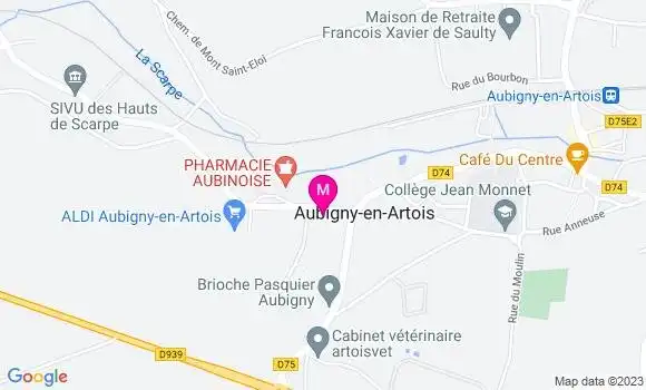 Localisation Carrefour Market