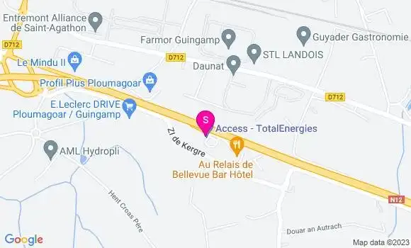 Localisation Access TotalEnergies