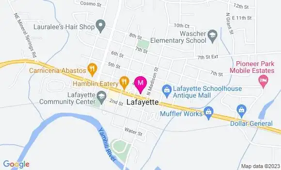 Localisation Shell Lafayette