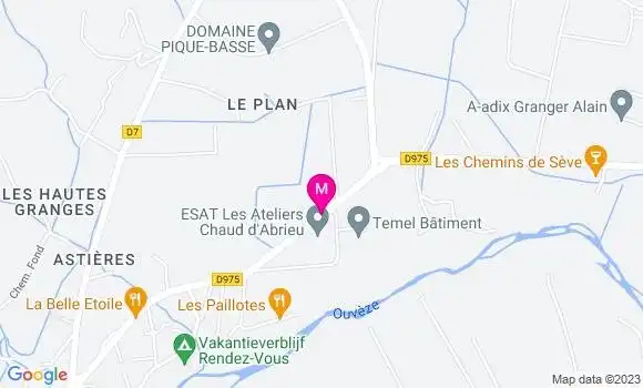 Localisation Station U