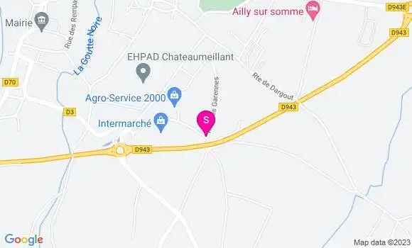 Localisation Intermarché Station