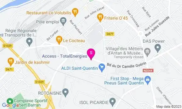 Localisation Access TotalEnergies