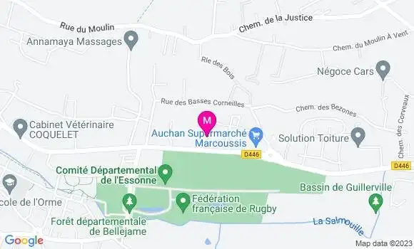 Localisation Auchan