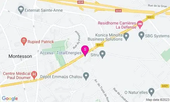 Localisation Access TotalEnergies